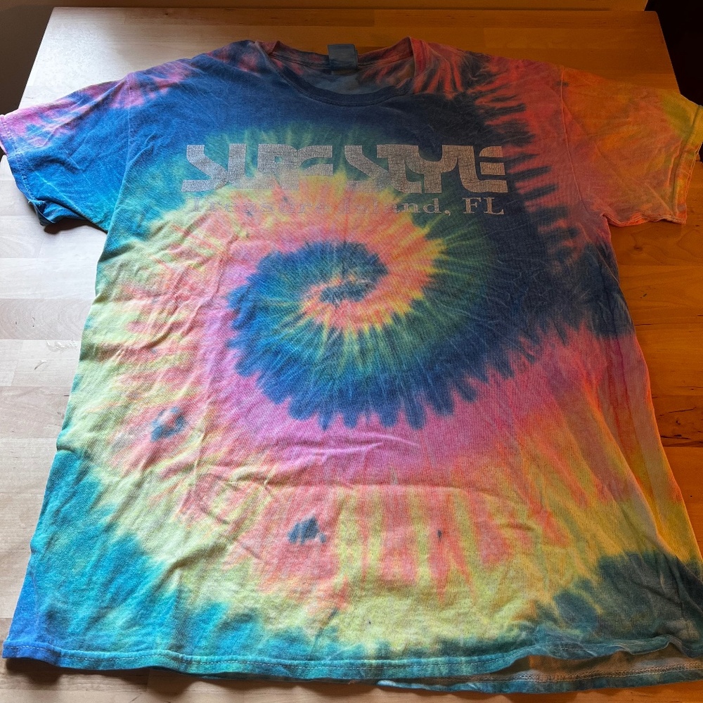 Vintage Surf style treasure island Florida t shirt large